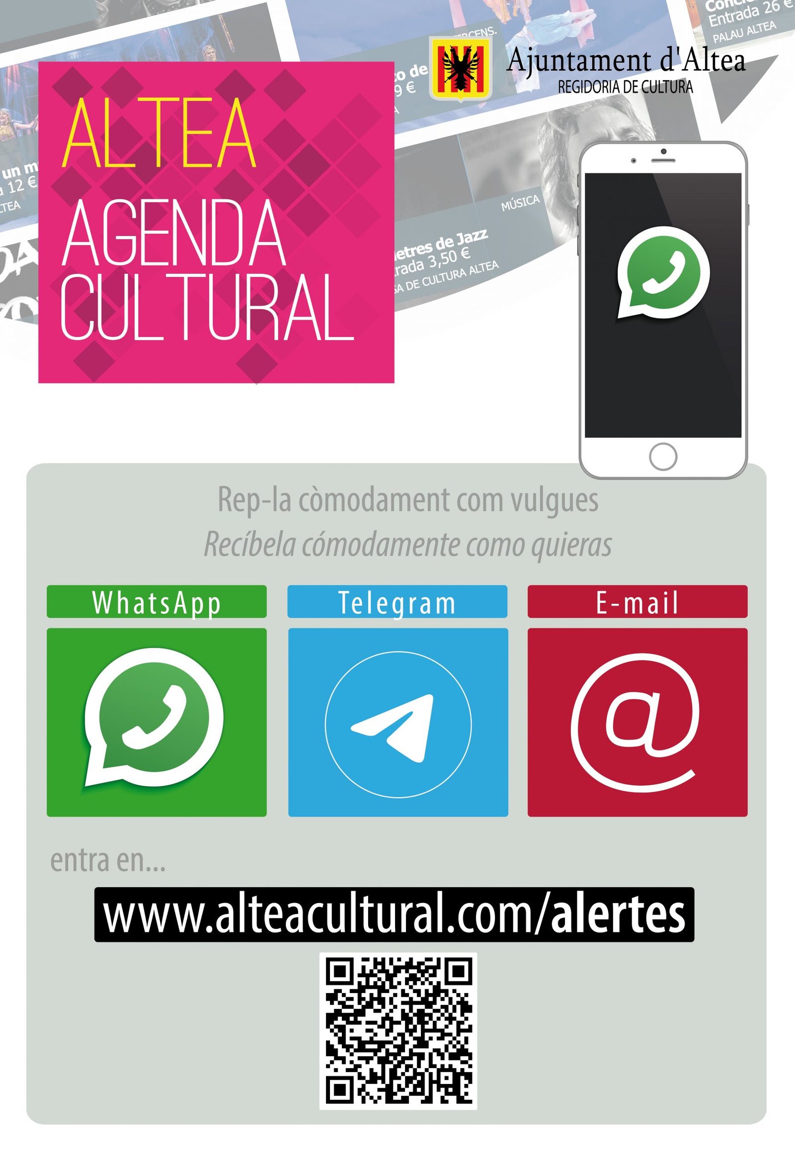 Rep l’agenda com vulgues