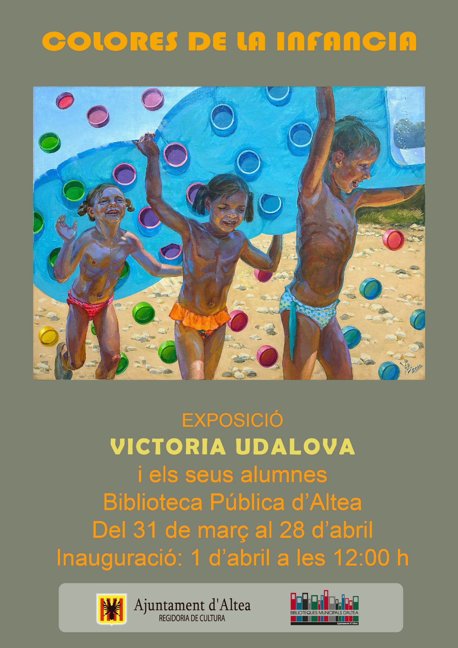 Expo: Colores de la infancia (Victoria Udalova i alumnes)