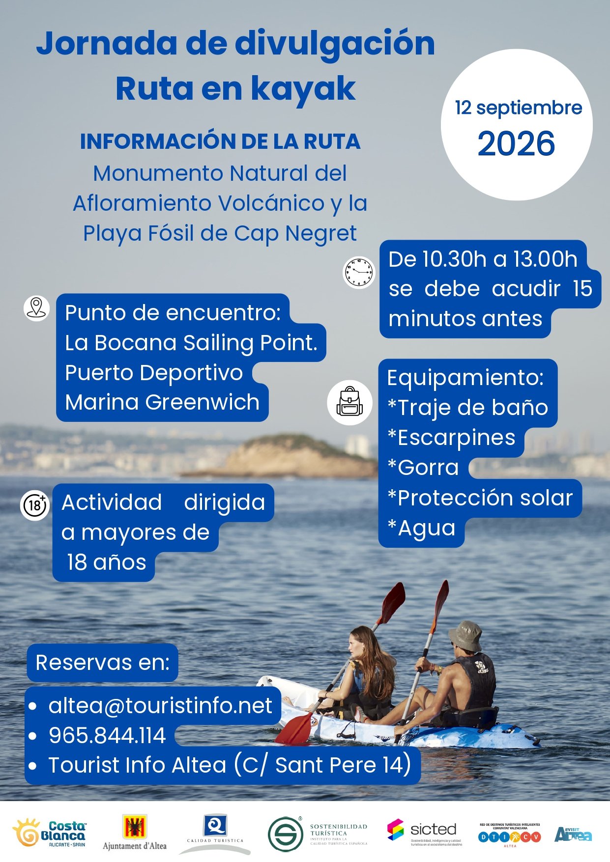 Jornada de divulgació Ruta en caiac