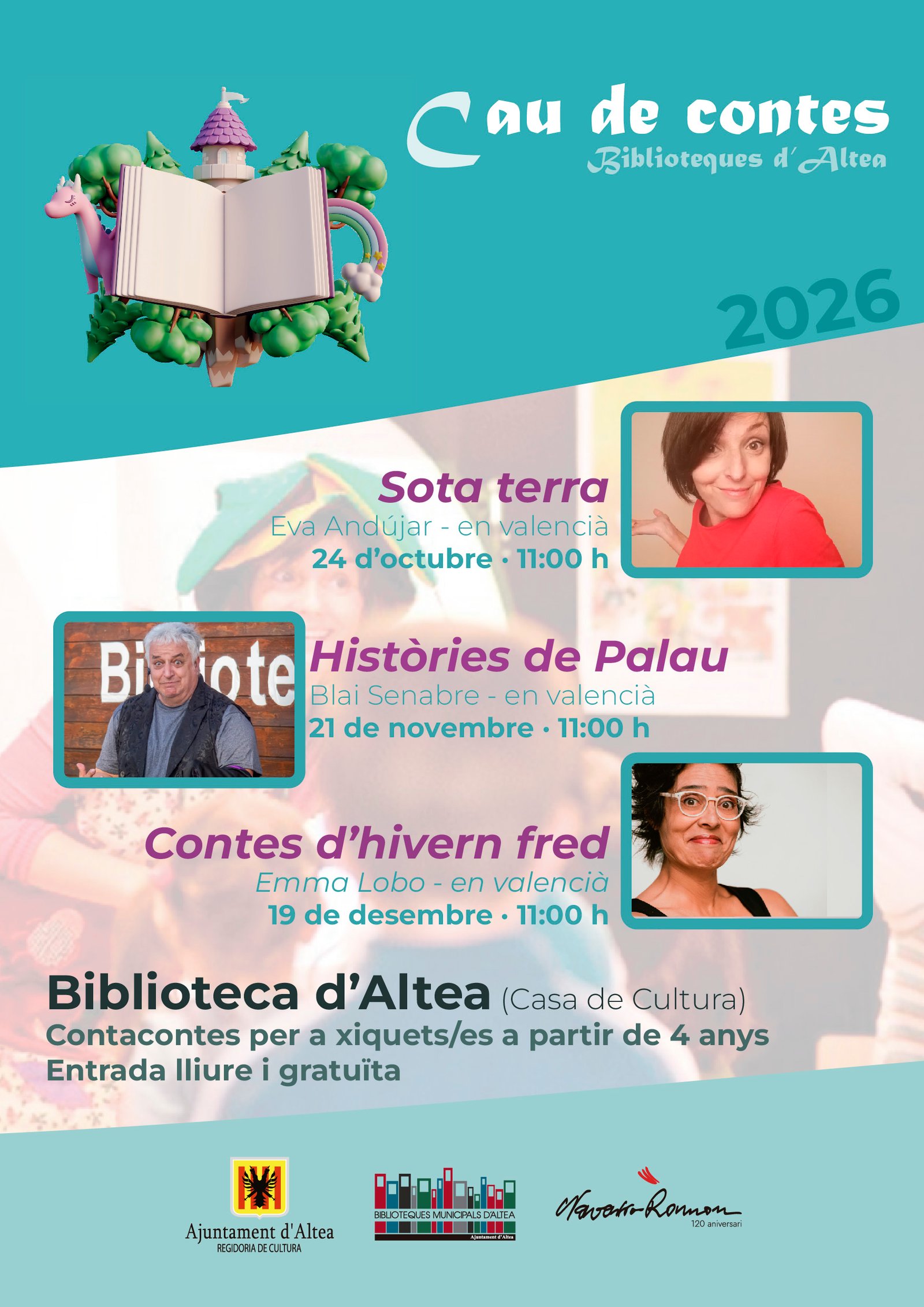 Cau de contes 2026: “Sota terra”